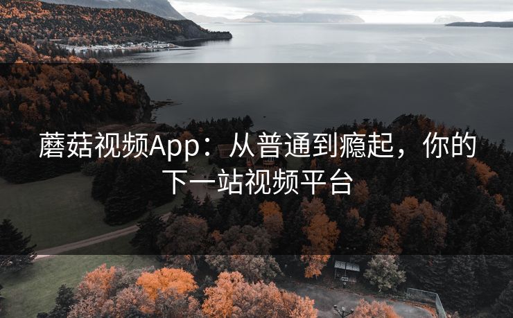 蘑菇视频App：从普通到瘾起，你的下一站视频平台  第1张