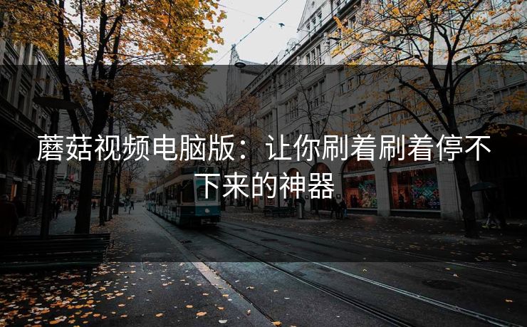 蘑菇视频电脑版：让你刷着刷着停不下来的神器  第1张