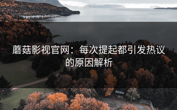 蘑菇影视官网：每次提起都引发热议的原因解析  第1张